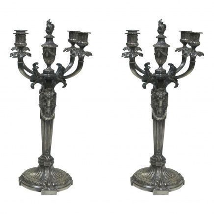 Christofle 2 Candélabres (2440657) (Le français)
