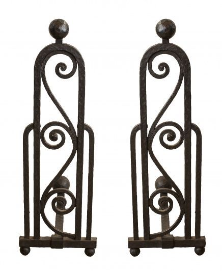 Andirons Iron Forge