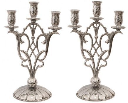 2 chandeliers