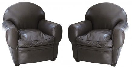 2 Poltronas  ( Atribuída a Ruhlmann )