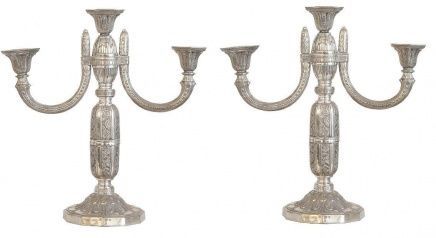 2 chandeliers