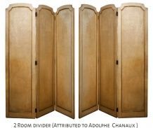 2  Room divider (Attributed to Adolphe Chanaux )