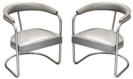2 Desk chairs ( Lorenz - Thonet)