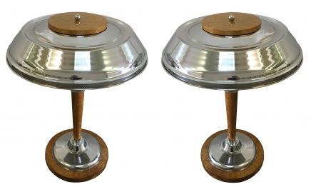 2 table lamps