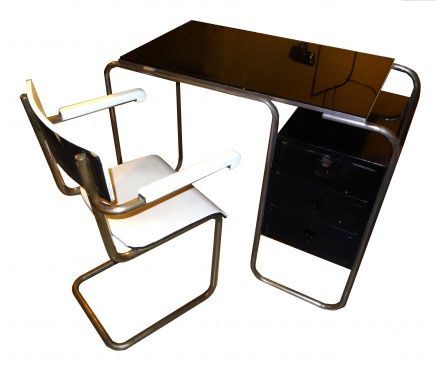 Desk (Attributed to Brehuer )