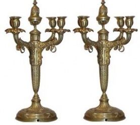 2  Candélabres Albert Marionnet (Français)