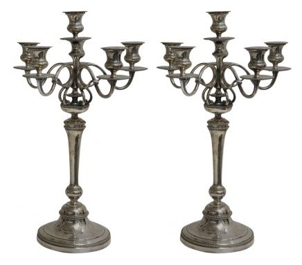  2 Candélabres Christofle (Le français)
