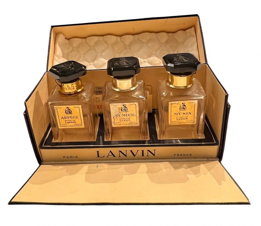 Perfume bottle Paris Lanvin France