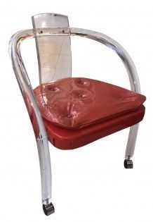     4 Lucite Chairs