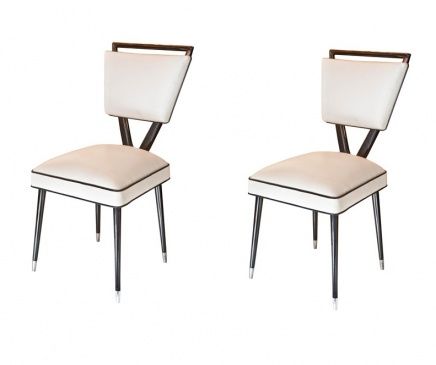 2 Chairs ( Attributed to Carlo Mollino) 