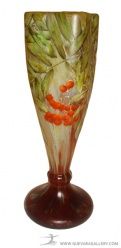 Glass Daum Nancy (Prunelles Decoration)(French)