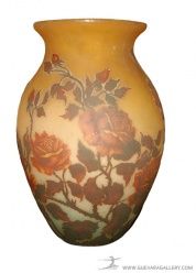 Vidro Muller Fres (Rosas Flores)(Francês)
