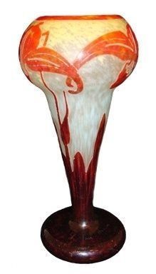 Glass Le Verre Decoration Orchidées/ Orchids (French)