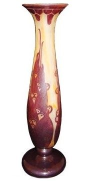 Glass Le Verre ( Lavender plant )(French)